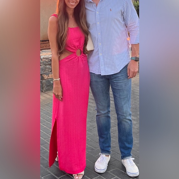 PQ Swim Cosmo Pink Bianca Ring Dress worn once - Picture 7 of 7